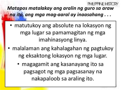 Pagtukoy ng lokasyon ng pilipinas .